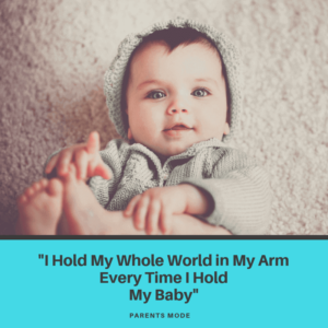 Baby Holding Arm