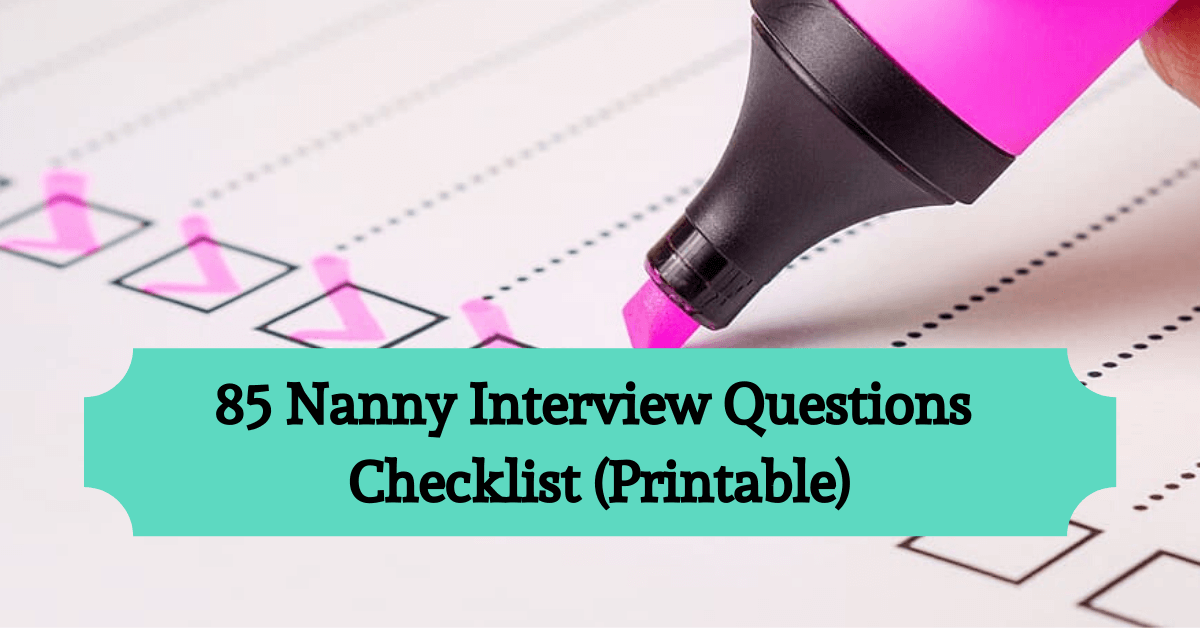 Nanny Interviews
